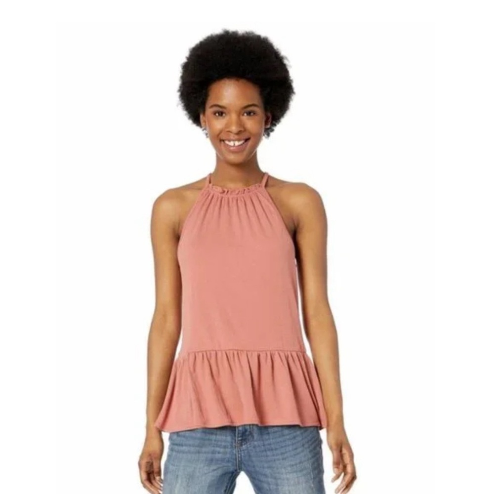 Volcom- Ruffled Rider, High Neck Top with Racer Back - Picture 10 of 10